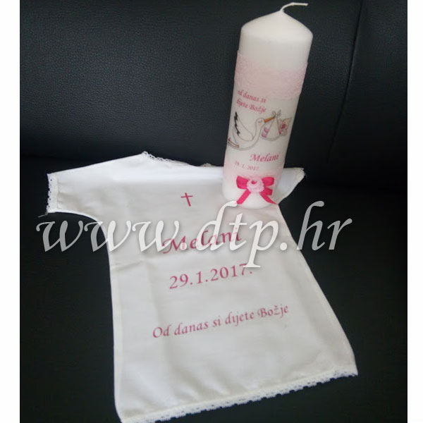 tisak_na_krsnu_kosuljicu_svijecu_krstenje 28112016-3 Krsna svijeća + krsna benkica s imenom i datumom - Slika 1