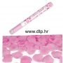 Konfete 60 cm latice roze K-7