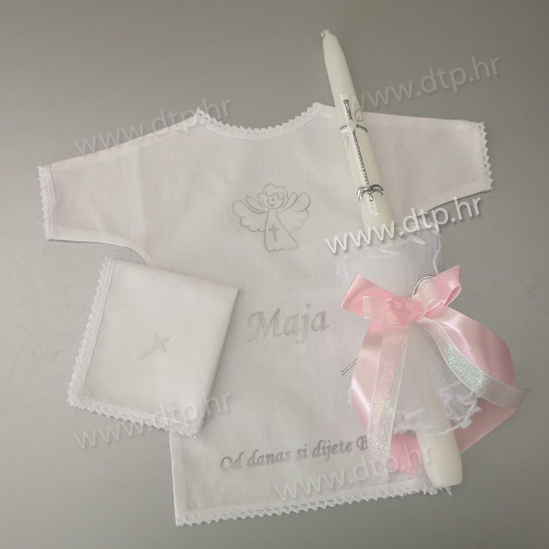 KRSNA SVIJEĆA + KOŠULJICA S TISKOM + MARAMICA 03022019-2 - Slika 1