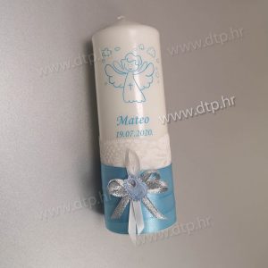 personalizirane svijeće za krštenje
