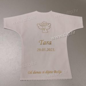 Personalizirana krsna košuljica za krštenje
