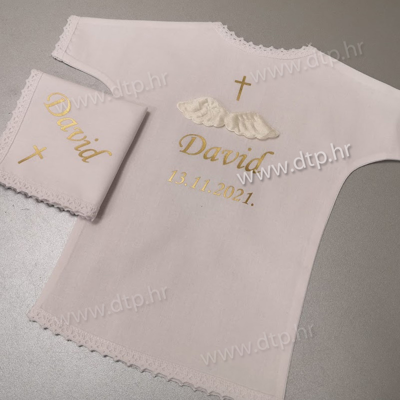 krsna košuljica i maramica