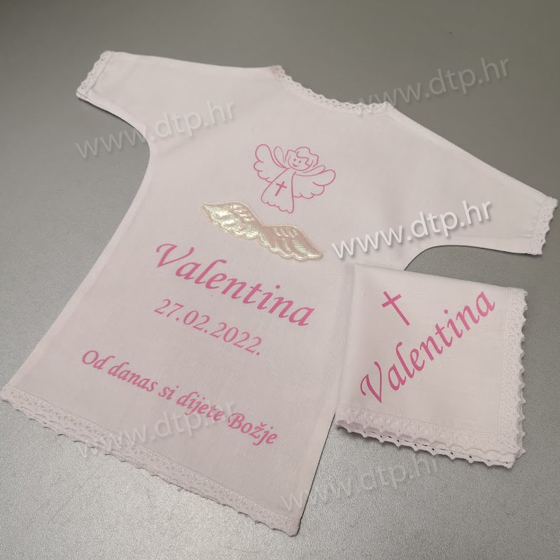 krsna haljinica i maramica