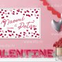 Plakat za Valentinovo srca