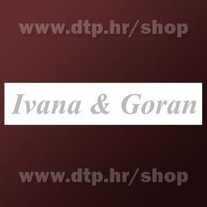 08001 Tablica za auto