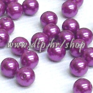 62017 Acryl perlice ljubičaste 10mm/100 gr