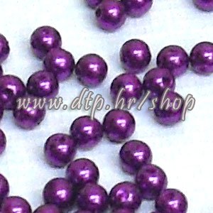 61003 acryl perlice ljubičaste 6mm/100gr
