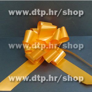 270031 mašna (na potez) 3cm narančasta