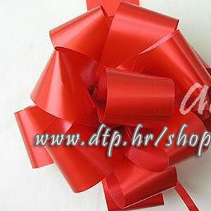 270062 Mašna (na potez) 5cm crvena