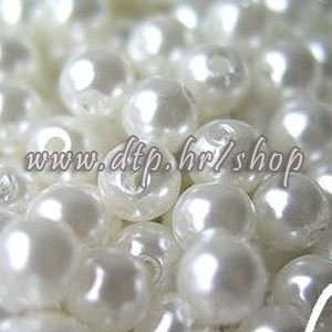 61302 Acryl perlice nježno šampanj 6mm/100gr