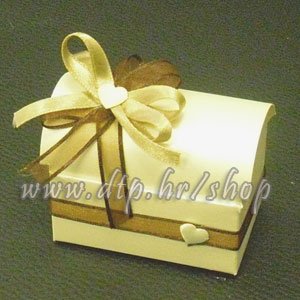 Pozivnica/konfet škrinjica G01 s tiskom