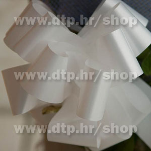 270037 mašna (na potez) 3cm bijela