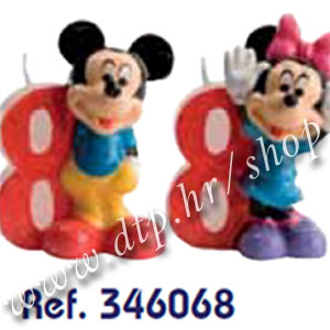 DK346061-070 Rođendanski broj Mickey br.8