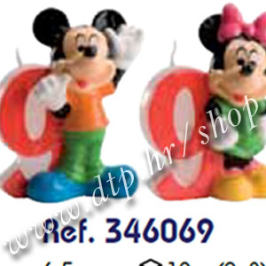 DK346061-070 Rođendanski broj Mickey br.9