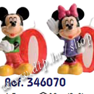 DK346061-070 Rođendanski broj Minnie br.0