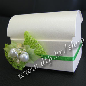 000pz10212 Škrinjica s tiskom (pozivnica ili konfet)