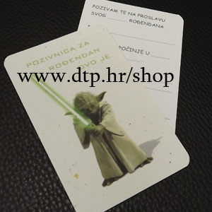 Pozivnice za rođendan PR-5, 5/1