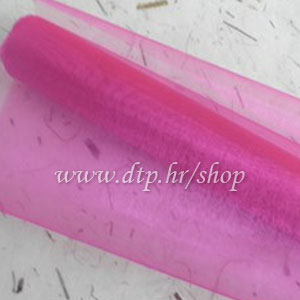 370080-16 Organdi rola 47cmx10m ciklama